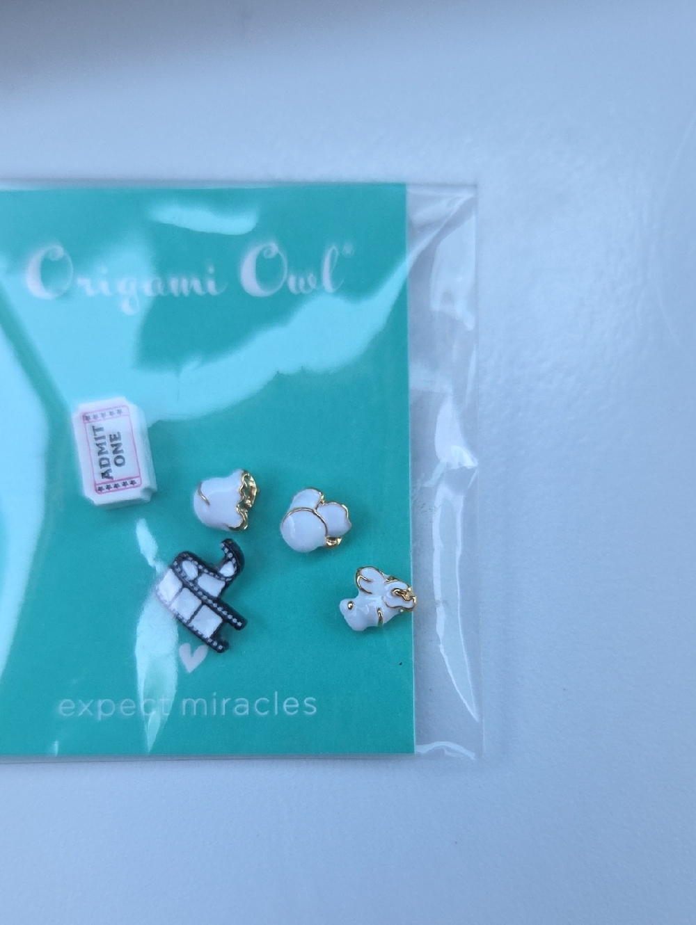 Origami Owl At The Movies Charm Set